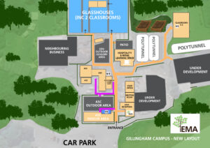 Gillingham Campus Map 2024 300x212